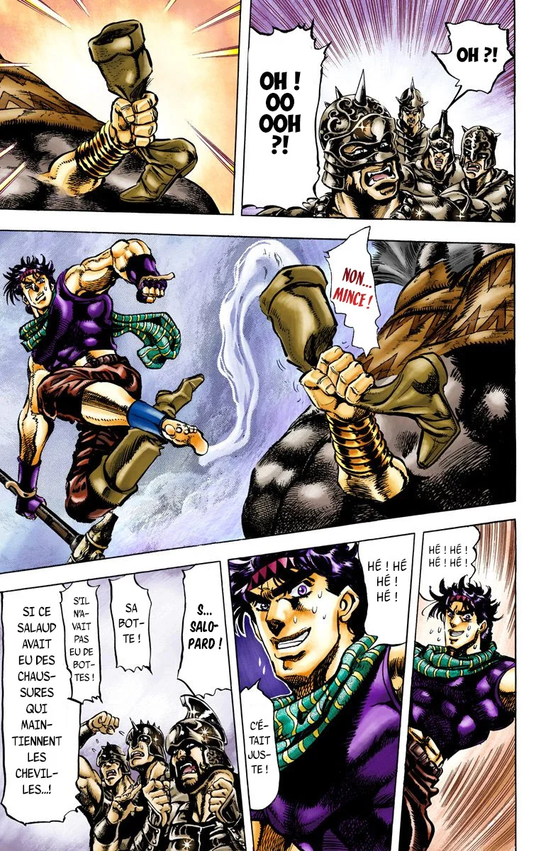 Read JoJo's Bizarre Adventure Part 2 Battle Tendency Official Colored FR Manga Online