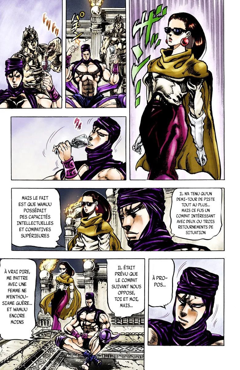 Read JoJo's Bizarre Adventure Part 2 Battle Tendency Official Colored FR Manga Online