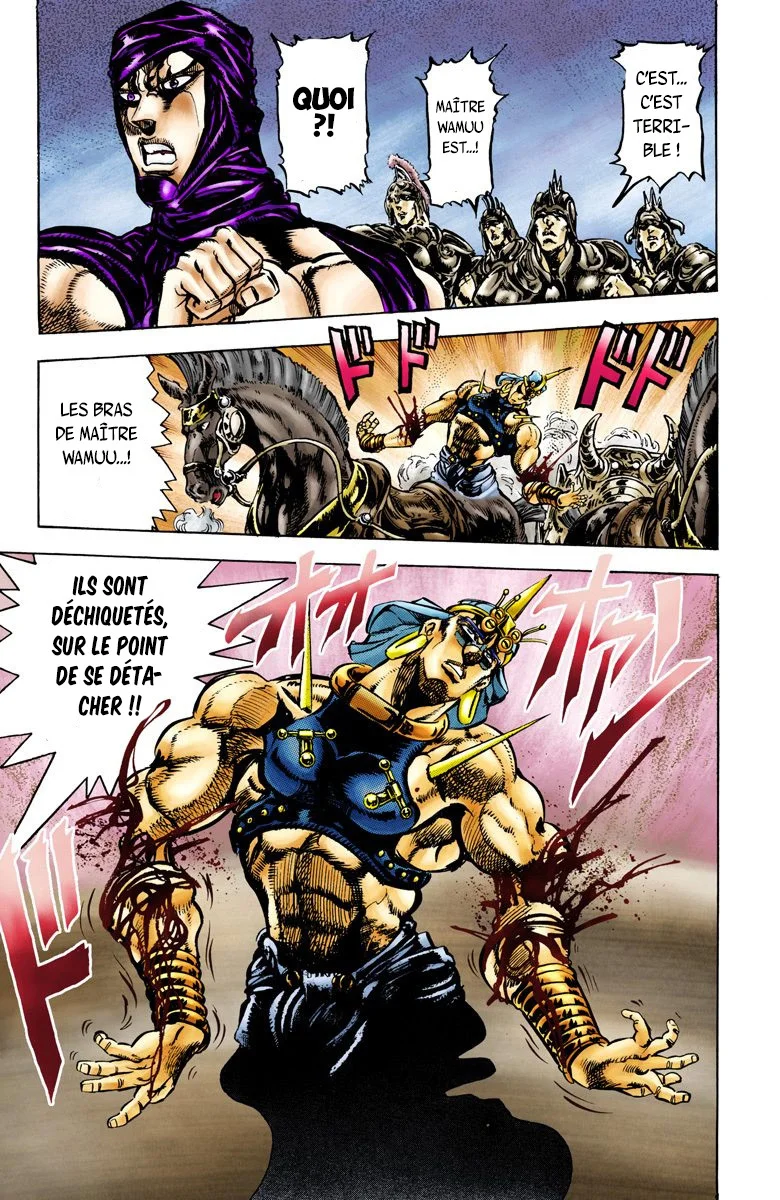 Read JoJo's Bizarre Adventure Part 2 Battle Tendency Official Colored FR Manga Online