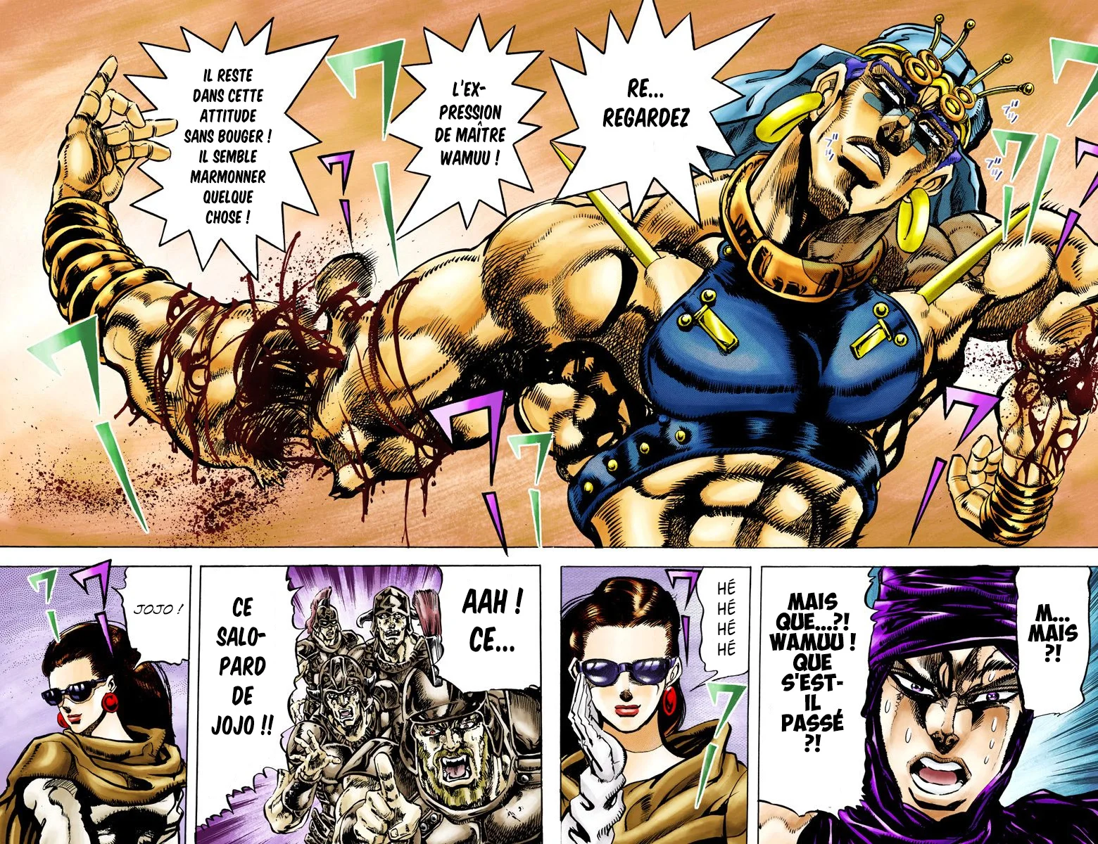 Read JoJo's Bizarre Adventure Part 2 Battle Tendency Official Colored FR Manga Online