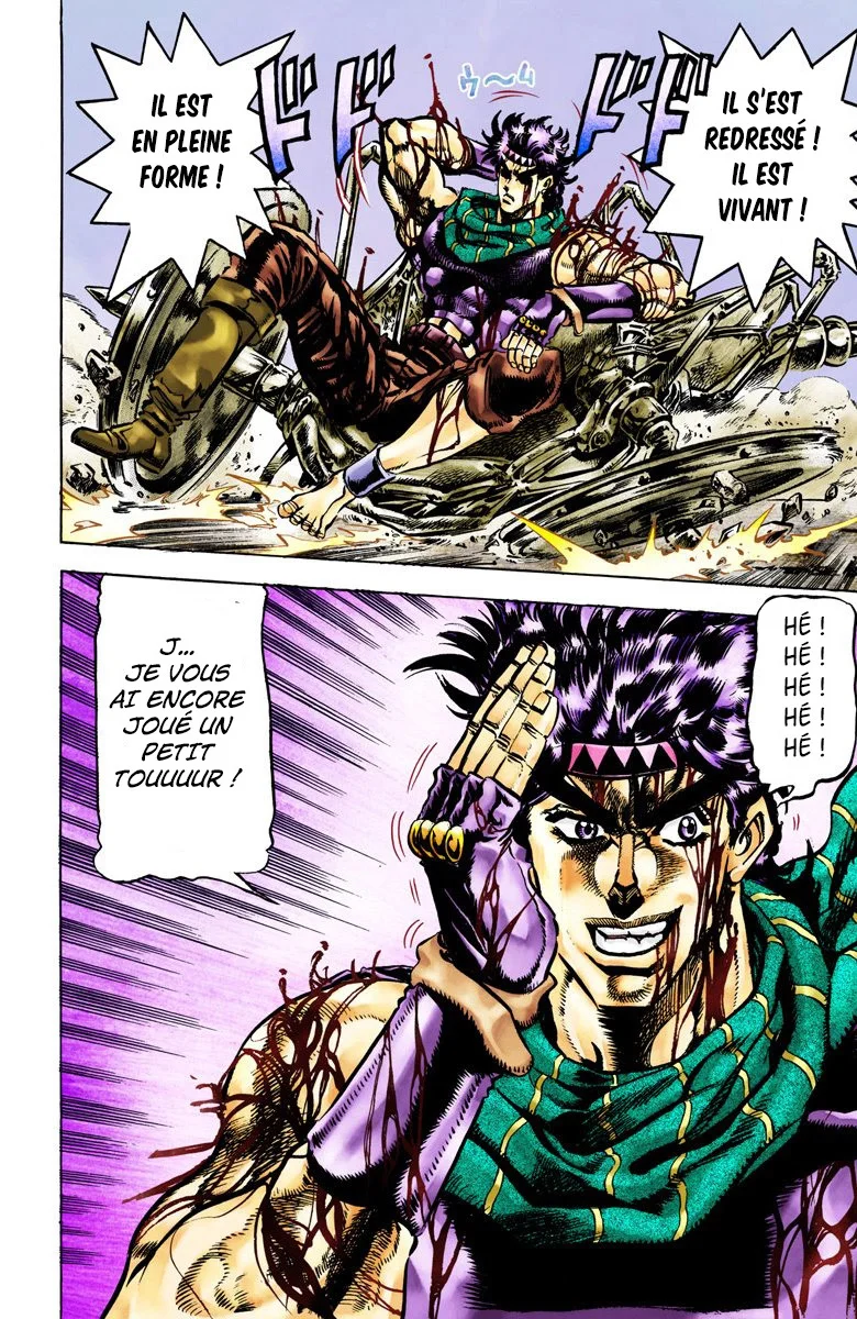 Read JoJo's Bizarre Adventure Part 2 Battle Tendency Official Colored FR Manga Online