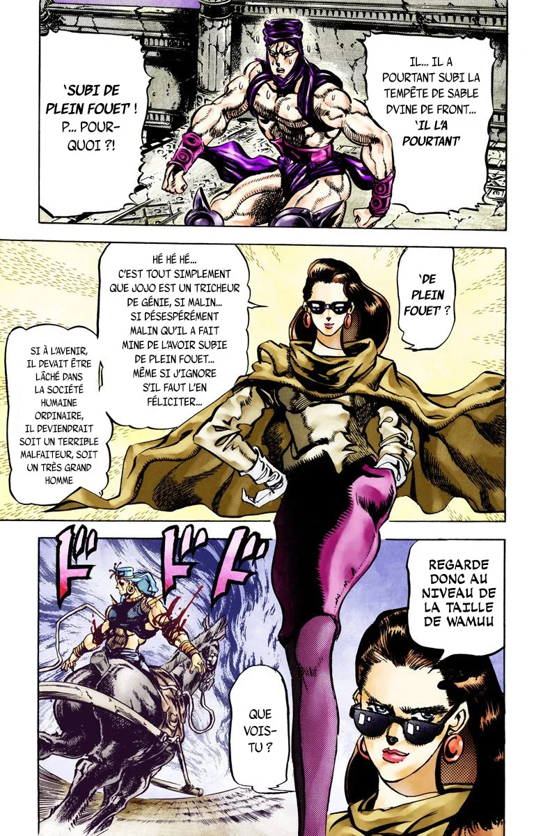 Read JoJo's Bizarre Adventure Part 2 Battle Tendency Official Colored FR Manga Online