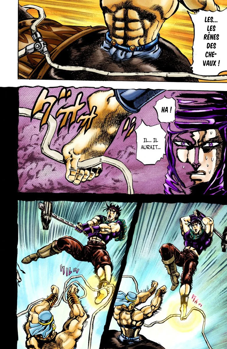 Read JoJo's Bizarre Adventure Part 2 Battle Tendency Official Colored FR Manga Online