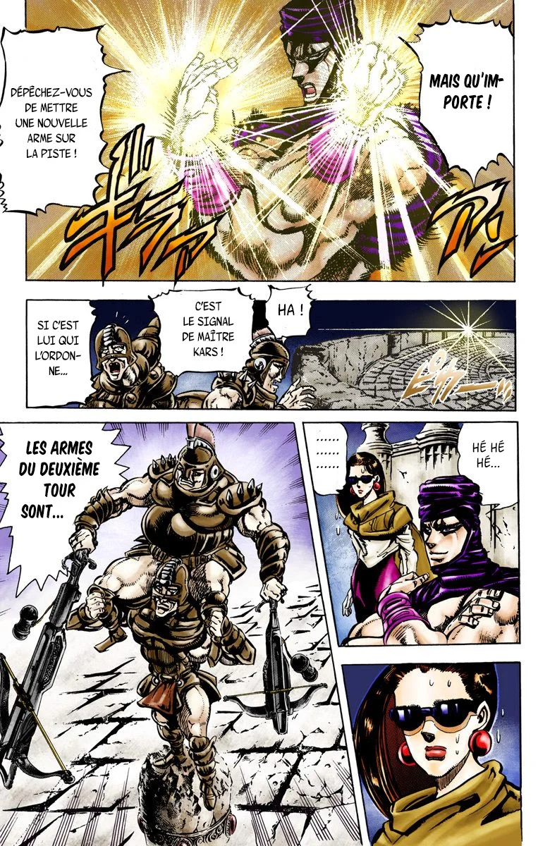 Read JoJo's Bizarre Adventure Part 2 Battle Tendency Official Colored FR Manga Online