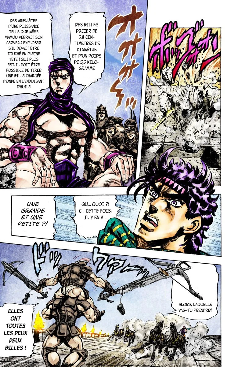 Read JoJo's Bizarre Adventure Part 2 Battle Tendency Official Colored FR Manga Online