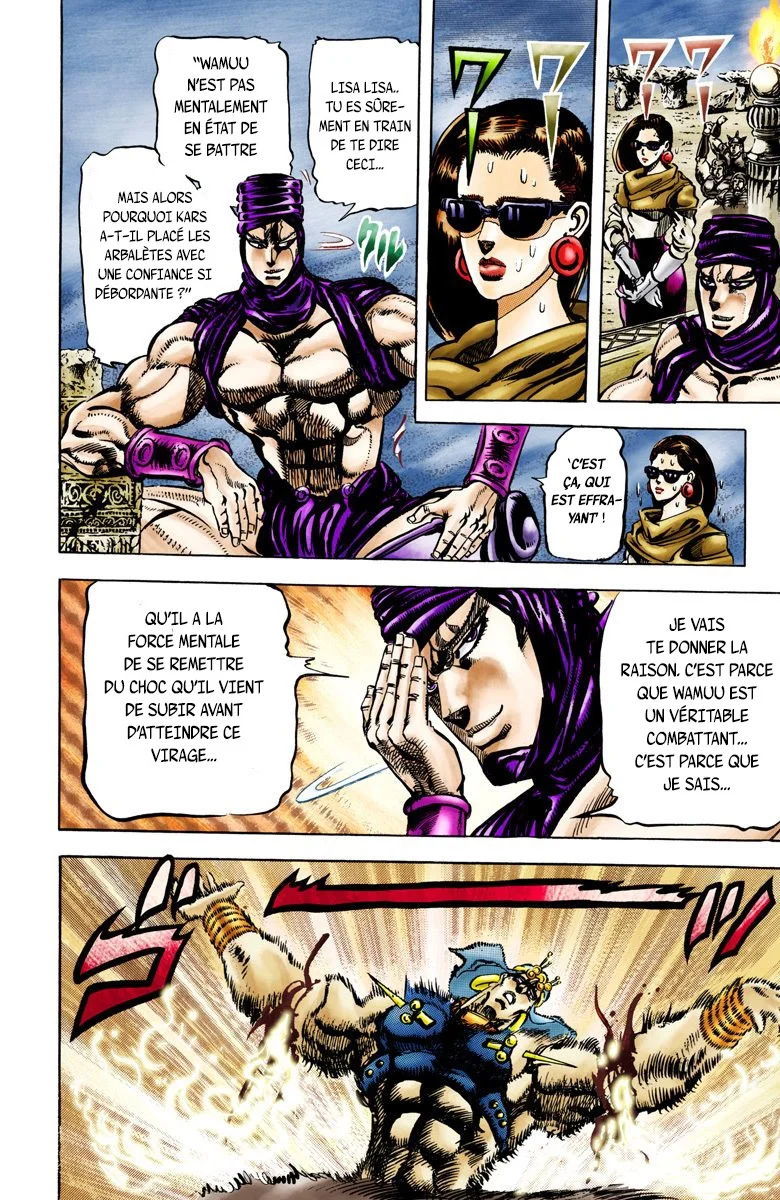 Read JoJo's Bizarre Adventure Part 2 Battle Tendency Official Colored FR Manga Online