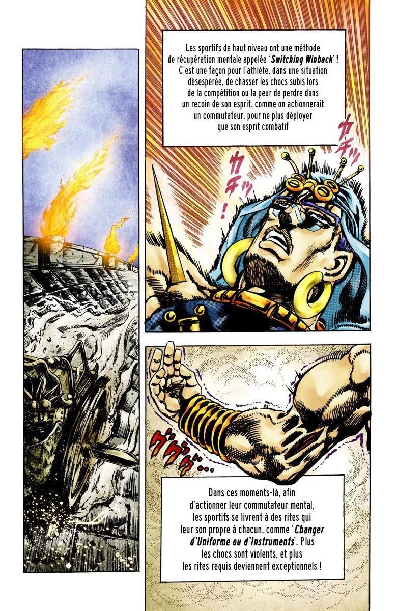 Read JoJo's Bizarre Adventure Part 2 Battle Tendency Official Colored FR Manga Online