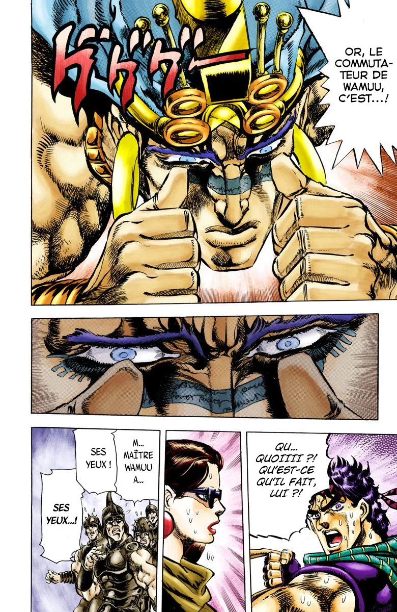 Read JoJo's Bizarre Adventure Part 2 Battle Tendency Official Colored FR Manga Online