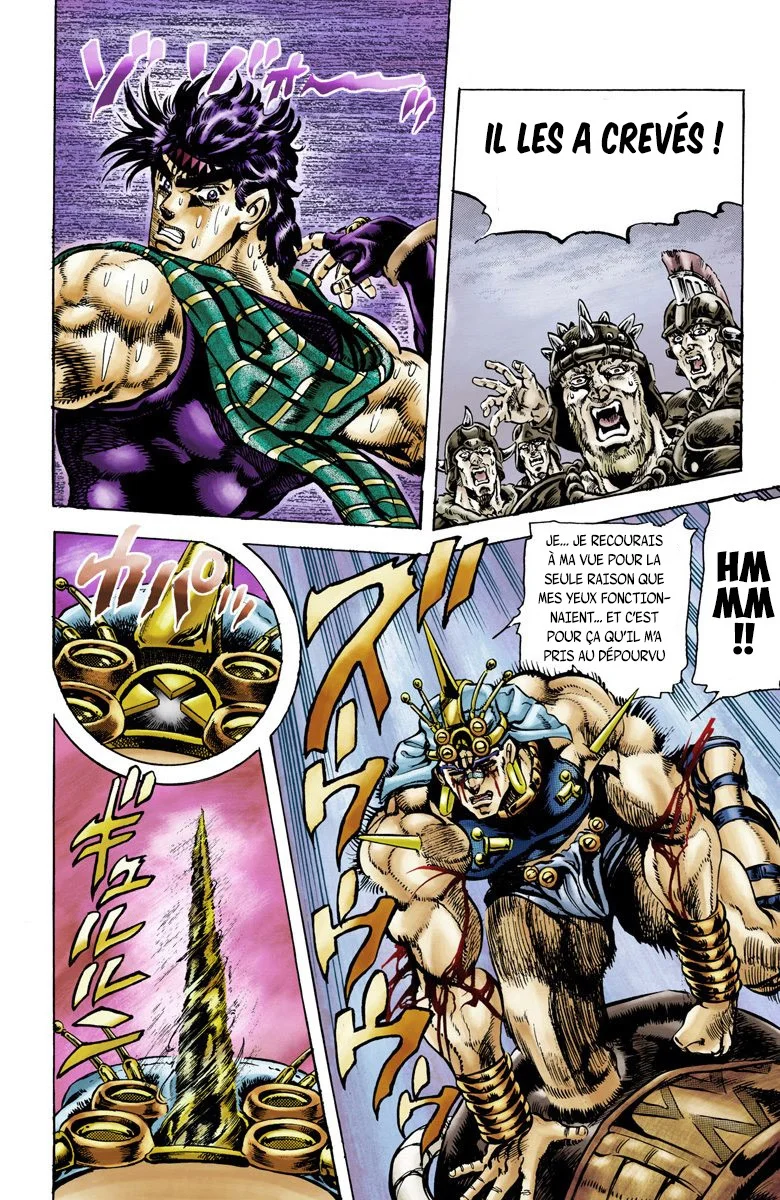 Read JoJo's Bizarre Adventure Part 2 Battle Tendency Official Colored FR Manga Online
