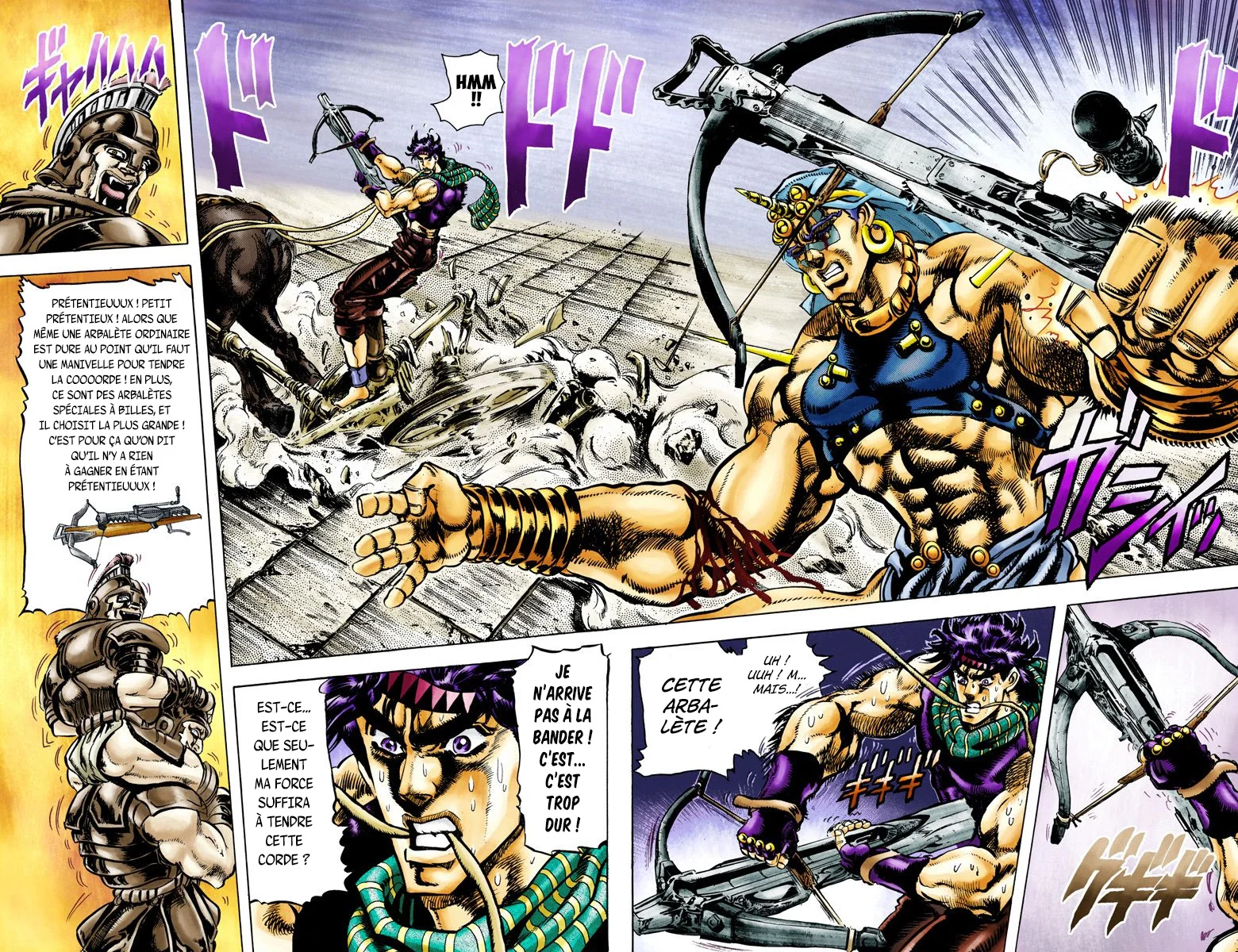 Read JoJo's Bizarre Adventure Part 2 Battle Tendency Official Colored FR Manga Online