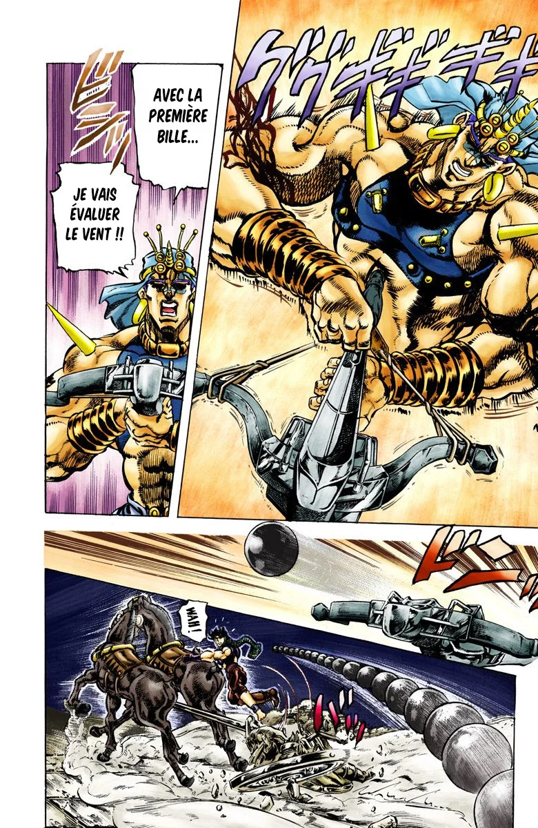 Read JoJo's Bizarre Adventure Part 2 Battle Tendency Official Colored FR Manga Online