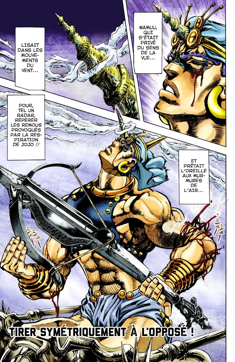 Read JoJo's Bizarre Adventure Part 2 Battle Tendency Official Colored FR Manga Online