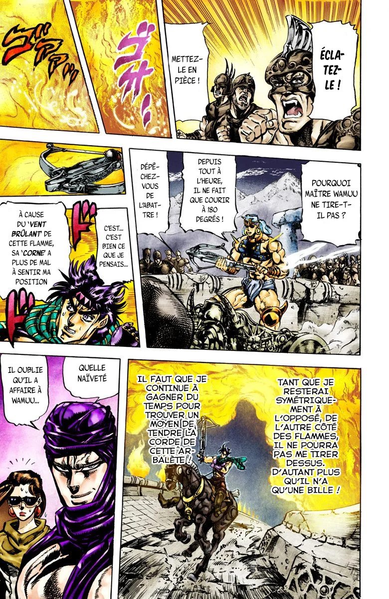 Read JoJo's Bizarre Adventure Part 2 Battle Tendency Official Colored FR Manga Online