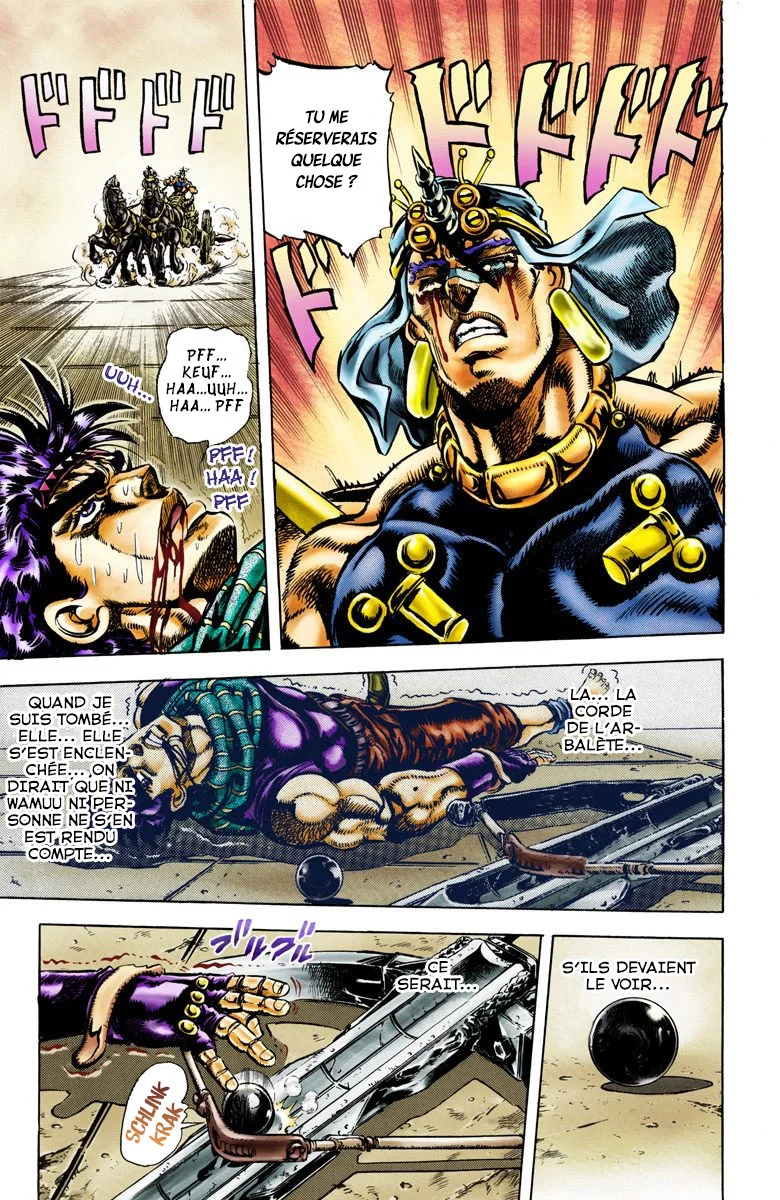 Read JoJo's Bizarre Adventure Part 2 Battle Tendency Official Colored FR Manga Online