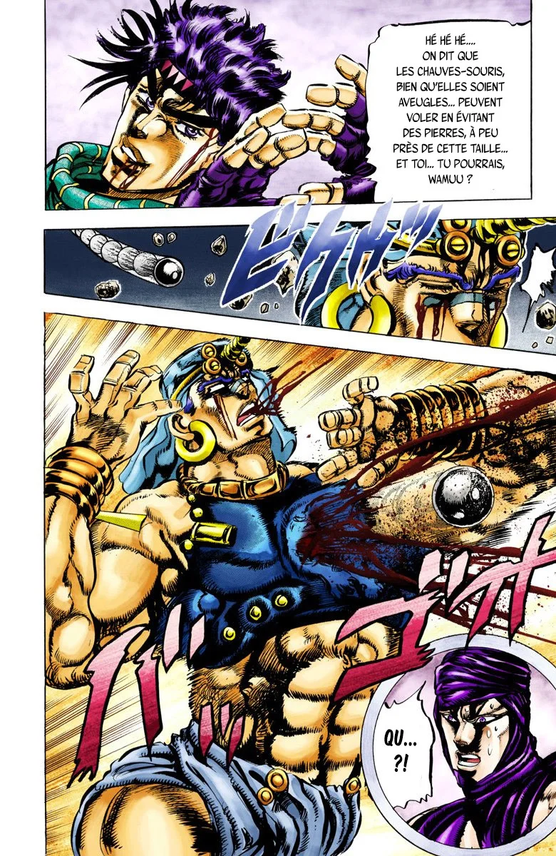 Read JoJo's Bizarre Adventure Part 2 Battle Tendency Official Colored FR Manga Online