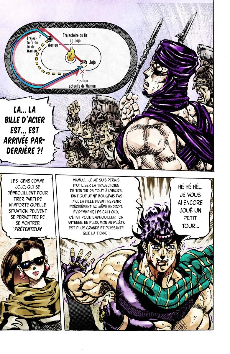 Read JoJo's Bizarre Adventure Part 2 Battle Tendency Official Colored FR Manga Online