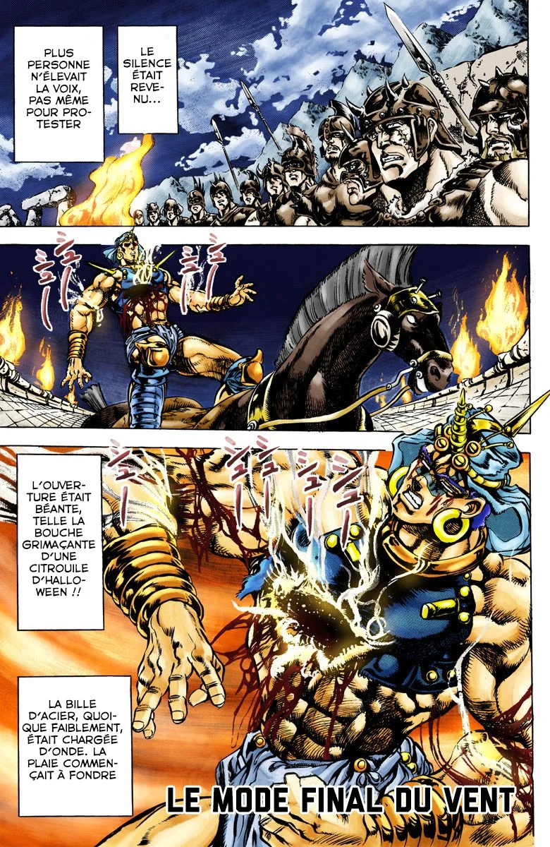 Read JoJo's Bizarre Adventure Part 2 Battle Tendency Official Colored FR Manga Online