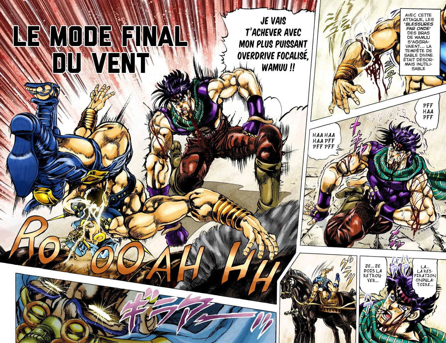 Read JoJo's Bizarre Adventure Part 2 Battle Tendency Official Colored FR Manga Online