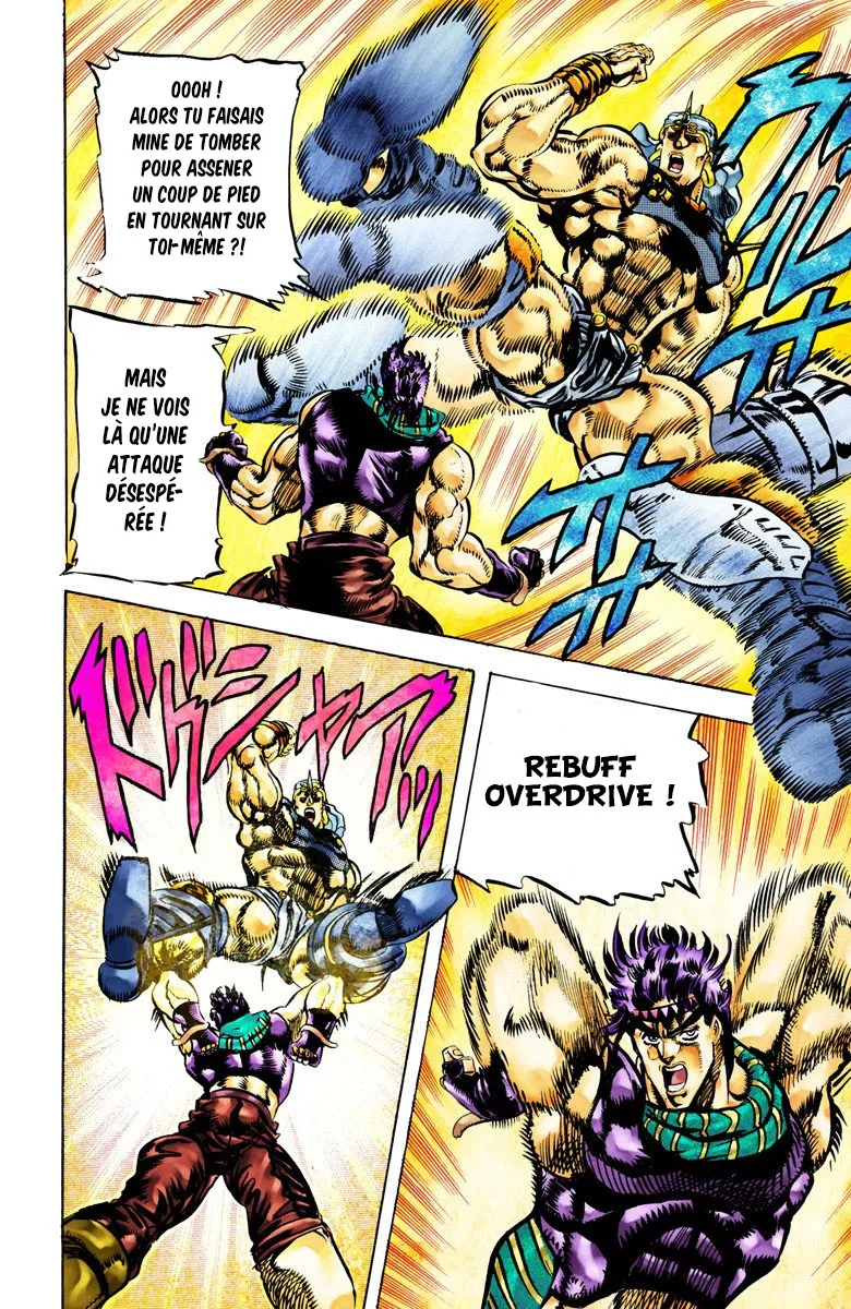 Read JoJo's Bizarre Adventure Part 2 Battle Tendency Official Colored FR Manga Online