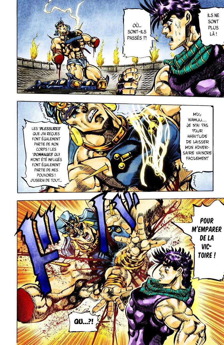 Read JoJo's Bizarre Adventure Part 2 Battle Tendency Official Colored FR Manga Online