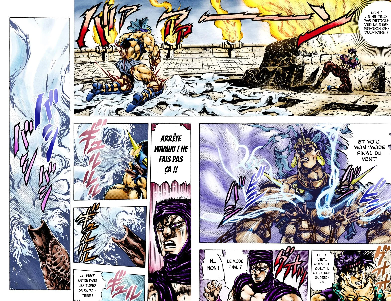 Read JoJo's Bizarre Adventure Part 2 Battle Tendency Official Colored FR Manga Online