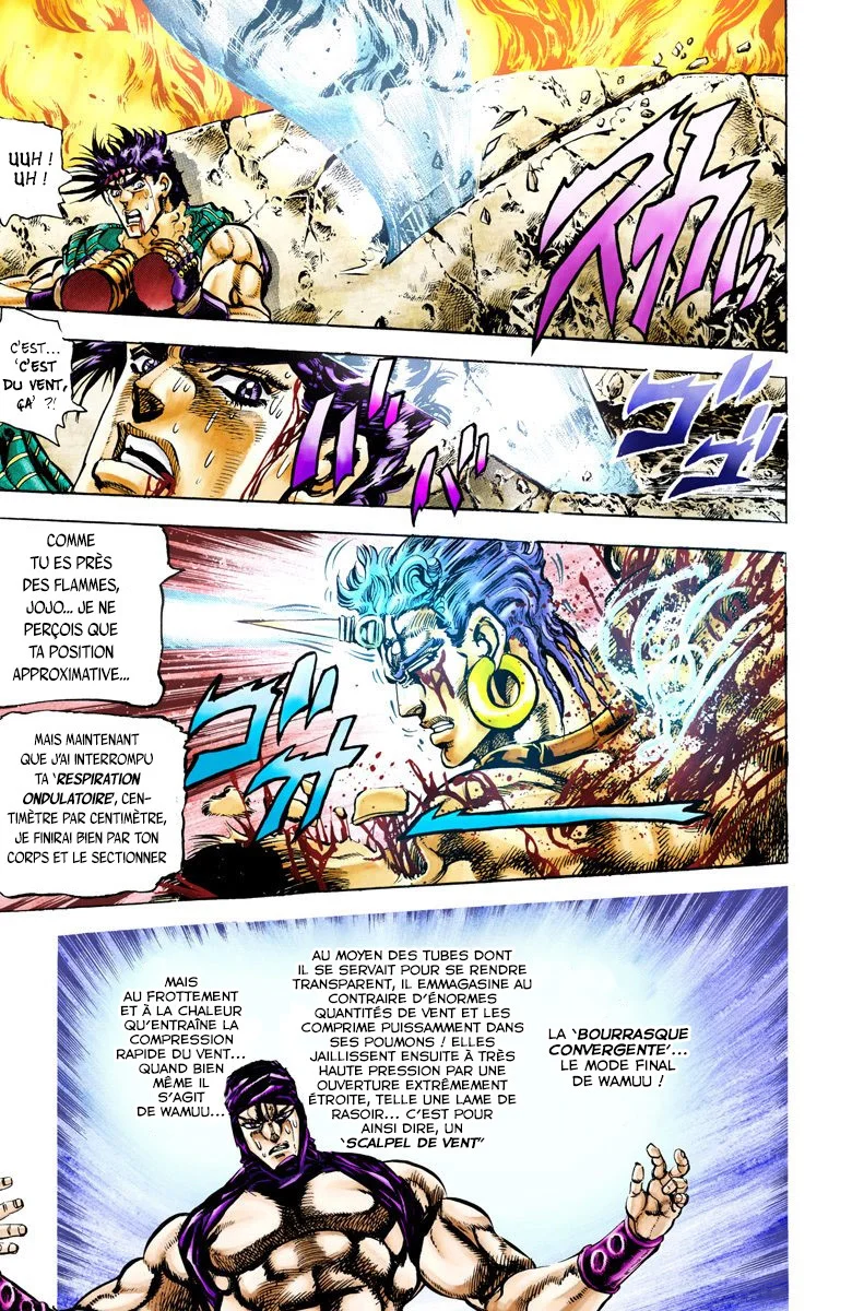 Read JoJo's Bizarre Adventure Part 2 Battle Tendency Official Colored FR Manga Online