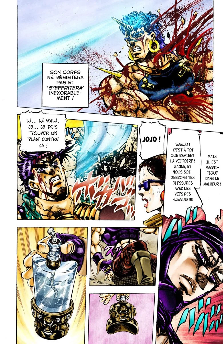 Read JoJo's Bizarre Adventure Part 2 Battle Tendency Official Colored FR Manga Online