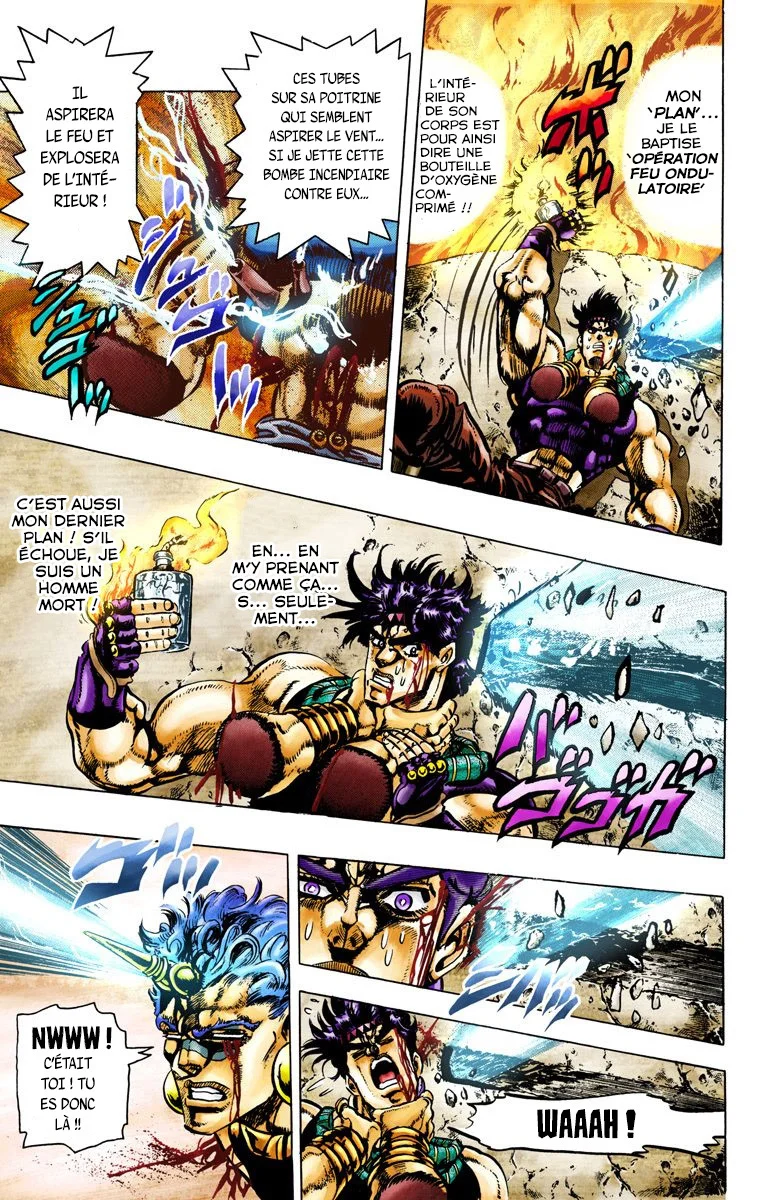Read JoJo's Bizarre Adventure Part 2 Battle Tendency Official Colored FR Manga Online