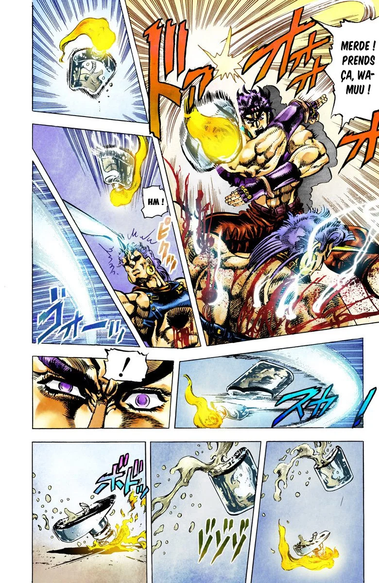 Read JoJo's Bizarre Adventure Part 2 Battle Tendency Official Colored FR Manga Online