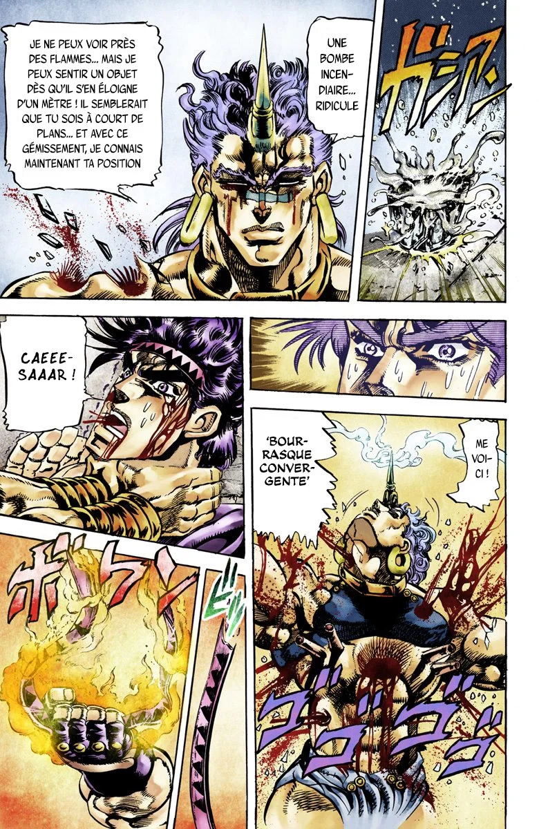 Read JoJo's Bizarre Adventure Part 2 Battle Tendency Official Colored FR Manga Online