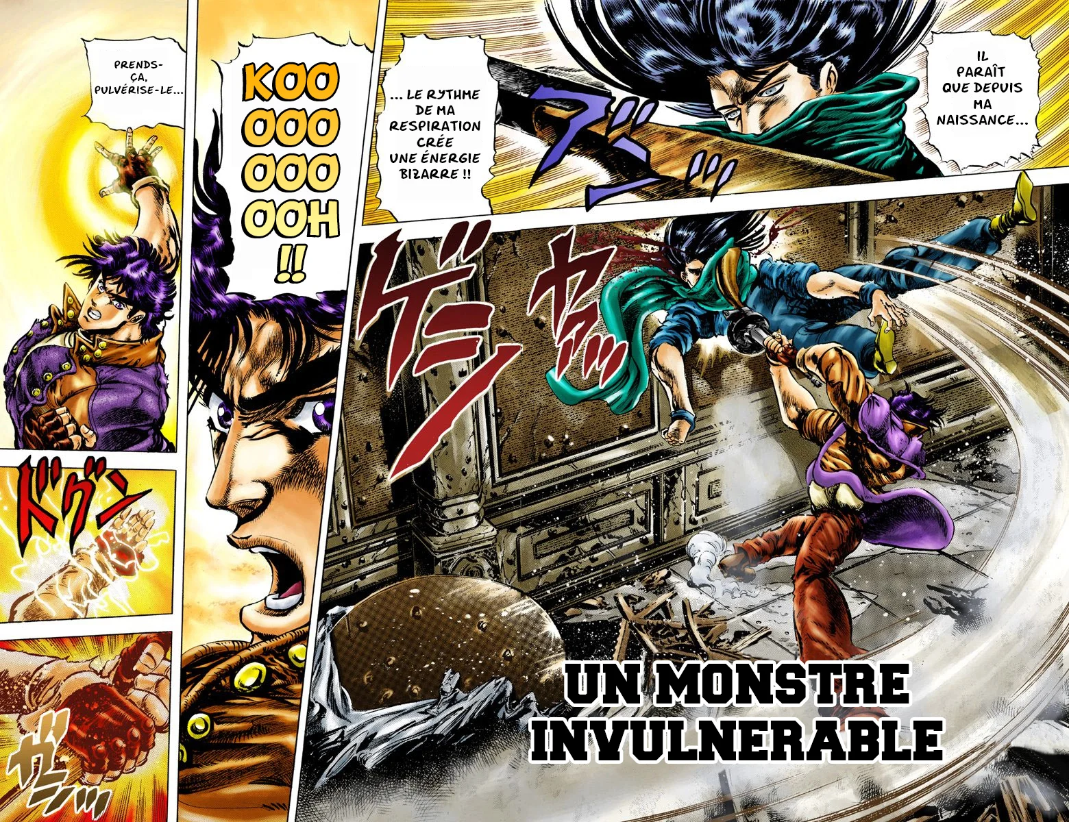 Read JoJo's Bizarre Adventure Part 2 Battle Tendency Official Colored FR Manga Online