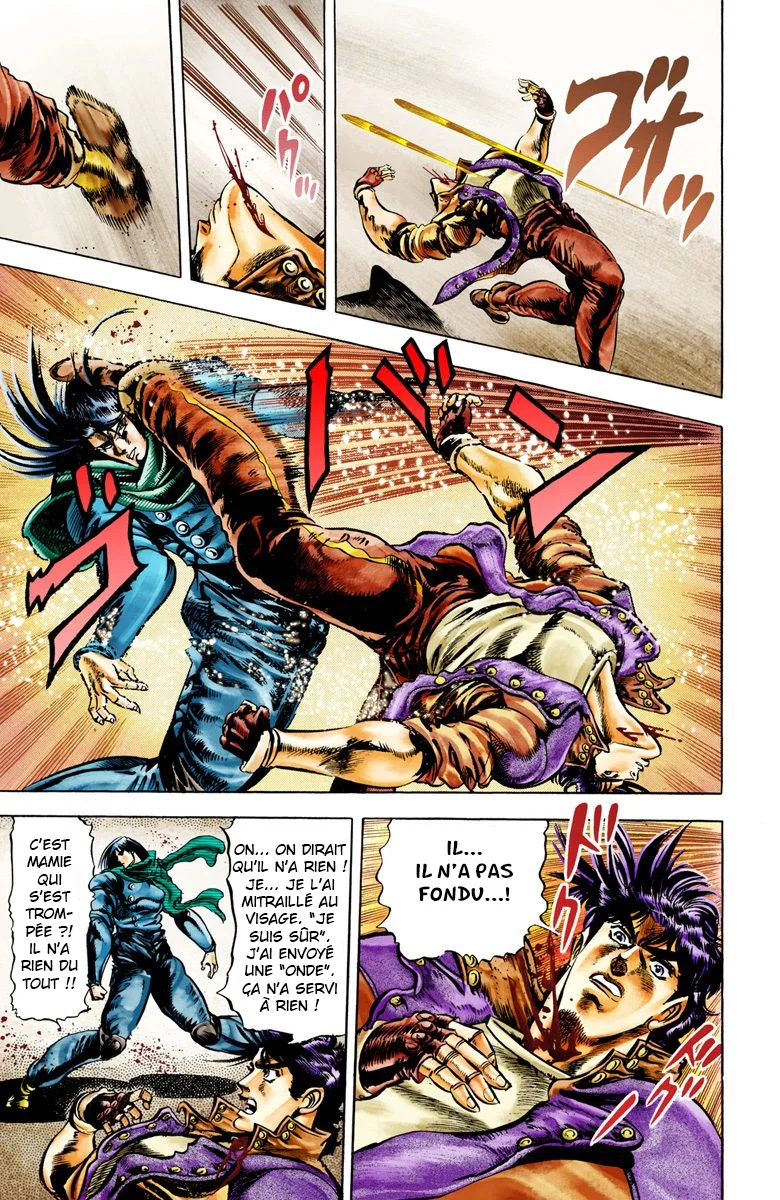 Read JoJo's Bizarre Adventure Part 2 Battle Tendency Official Colored FR Manga Online