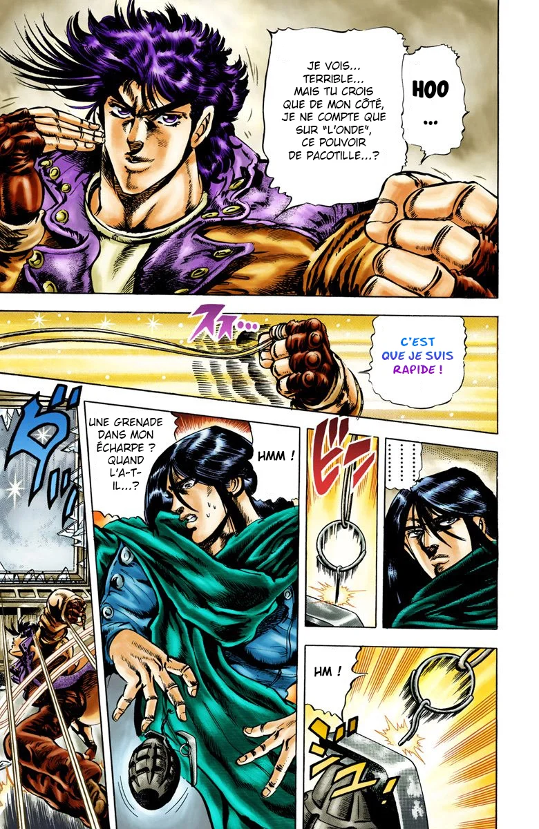 Read JoJo's Bizarre Adventure Part 2 Battle Tendency Official Colored FR Manga Online