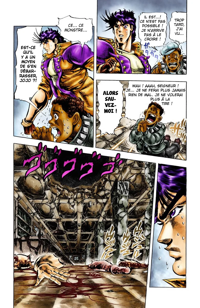 Read JoJo's Bizarre Adventure Part 2 Battle Tendency Official Colored FR Manga Online