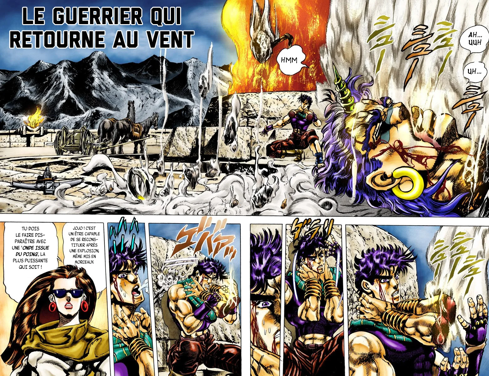 Read JoJo's Bizarre Adventure Part 2 Battle Tendency Official Colored FR Manga Online