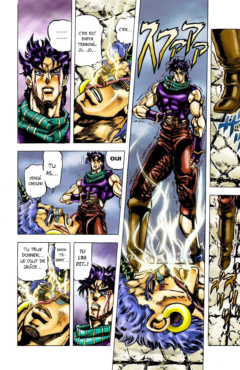 Read JoJo's Bizarre Adventure Part 2 Battle Tendency Official Colored FR Manga Online