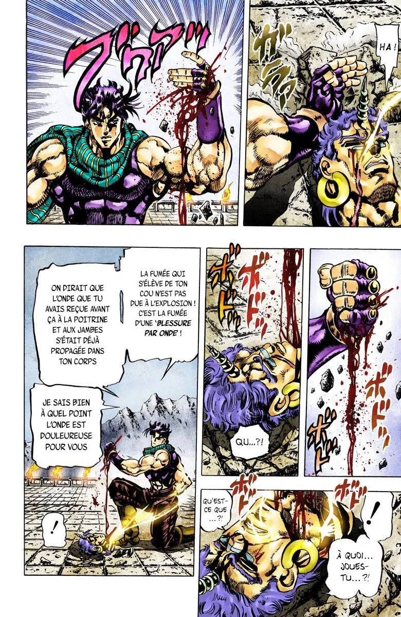 Read JoJo's Bizarre Adventure Part 2 Battle Tendency Official Colored FR Manga Online