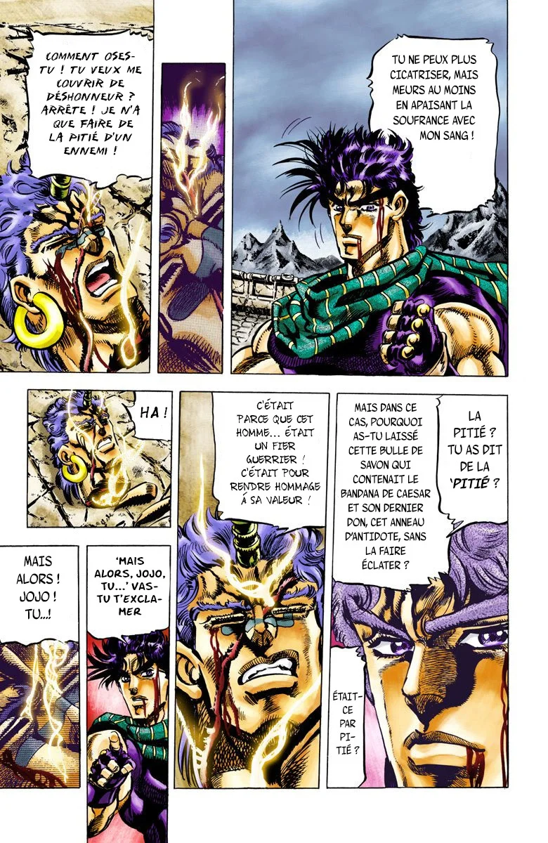 Read JoJo's Bizarre Adventure Part 2 Battle Tendency Official Colored FR Manga Online