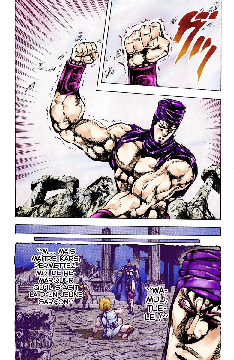 Read JoJo's Bizarre Adventure Part 2 Battle Tendency Official Colored FR Manga Online