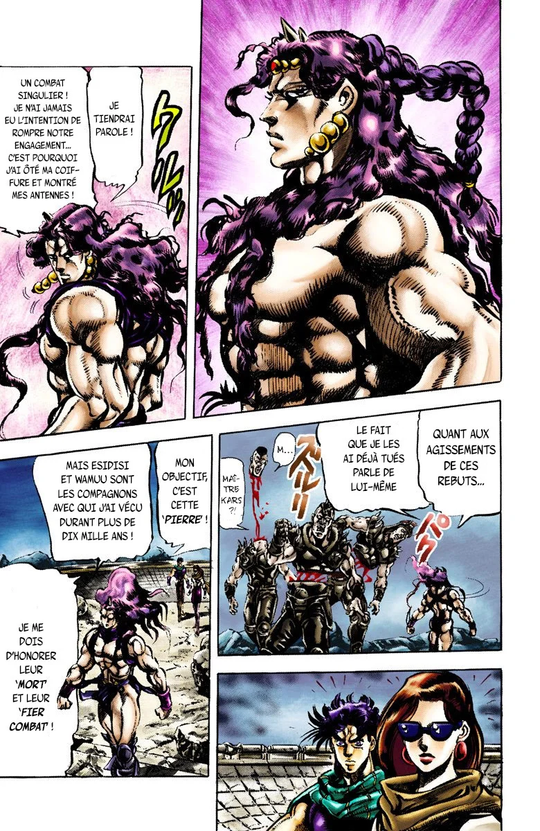 Read JoJo's Bizarre Adventure Part 2 Battle Tendency Official Colored FR Manga Online
