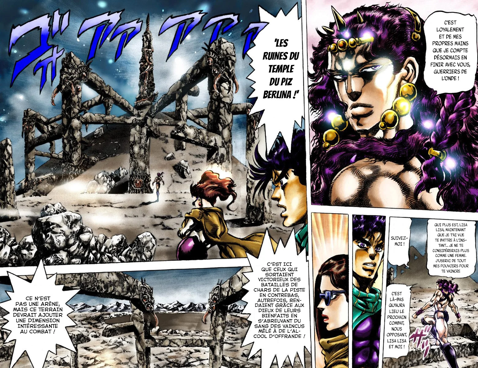 Read JoJo's Bizarre Adventure Part 2 Battle Tendency Official Colored FR Manga Online