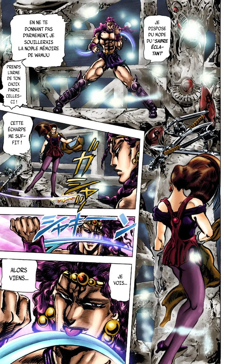 Read JoJo's Bizarre Adventure Part 2 Battle Tendency Official Colored FR Manga Online