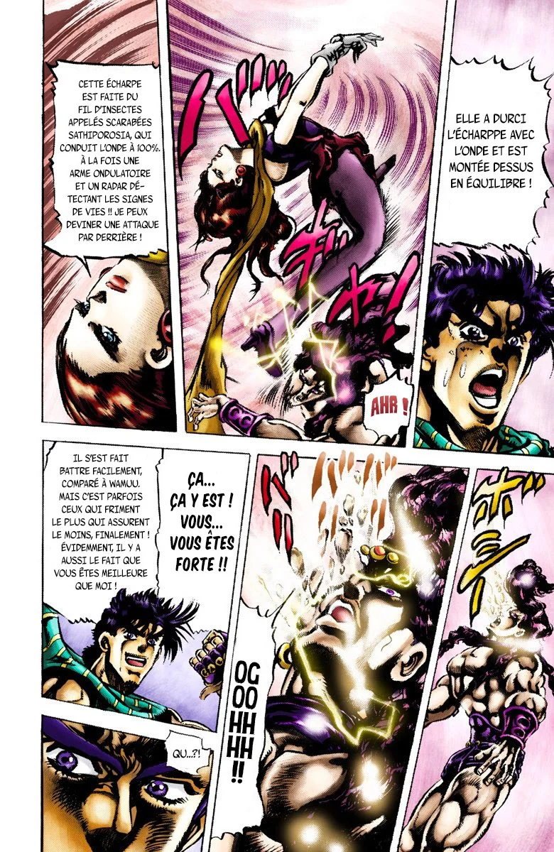 Read JoJo's Bizarre Adventure Part 2 Battle Tendency Official Colored FR Manga Online