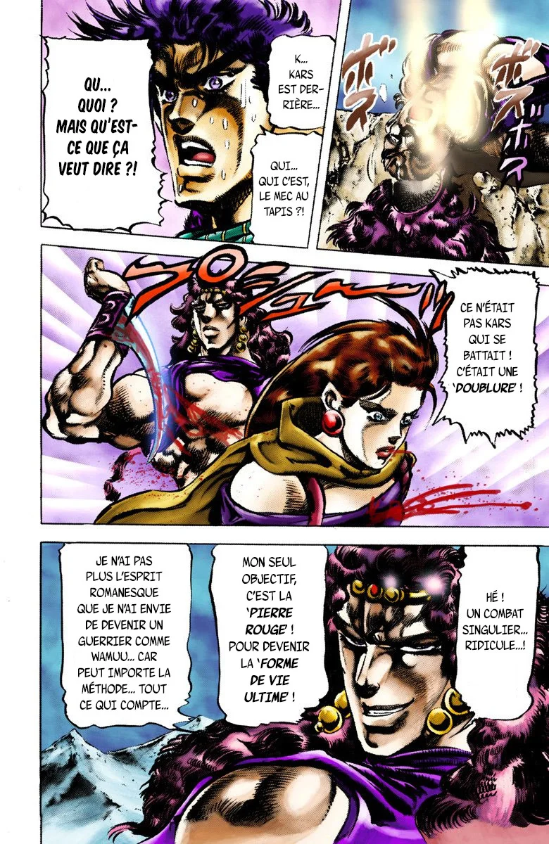 Read JoJo's Bizarre Adventure Part 2 Battle Tendency Official Colored FR Manga Online