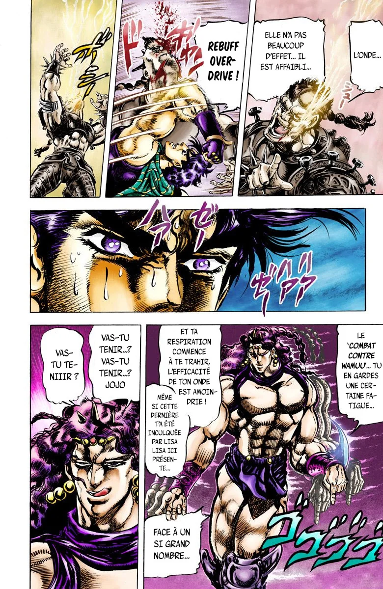 Read JoJo's Bizarre Adventure Part 2 Battle Tendency Official Colored FR Manga Online