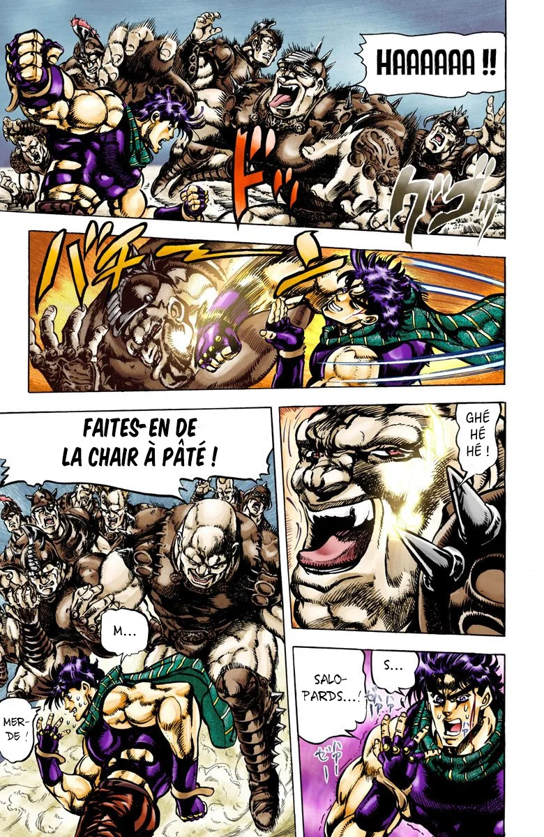 Read JoJo's Bizarre Adventure Part 2 Battle Tendency Official Colored FR Manga Online