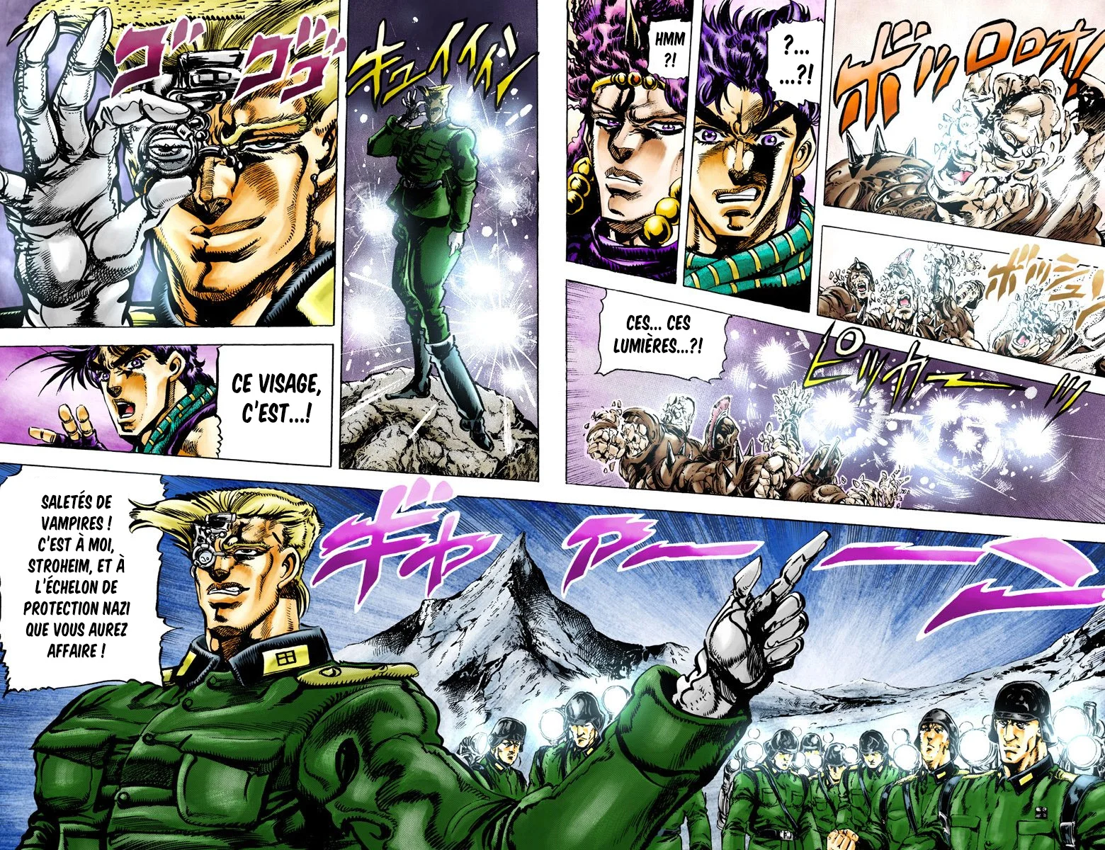 Read JoJo's Bizarre Adventure Part 2 Battle Tendency Official Colored FR Manga Online