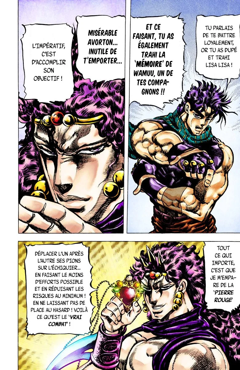 Read JoJo's Bizarre Adventure Part 2 Battle Tendency Official Colored FR Manga Online