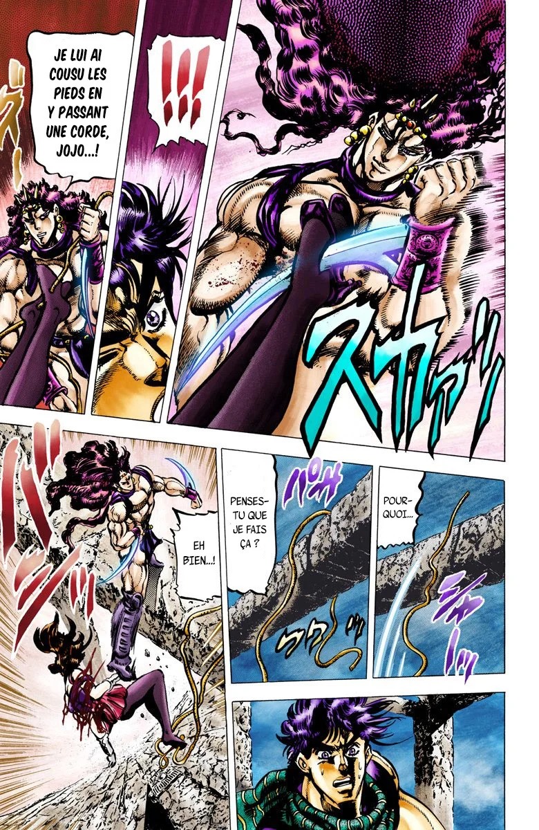 Read JoJo's Bizarre Adventure Part 2 Battle Tendency Official Colored FR Manga Online