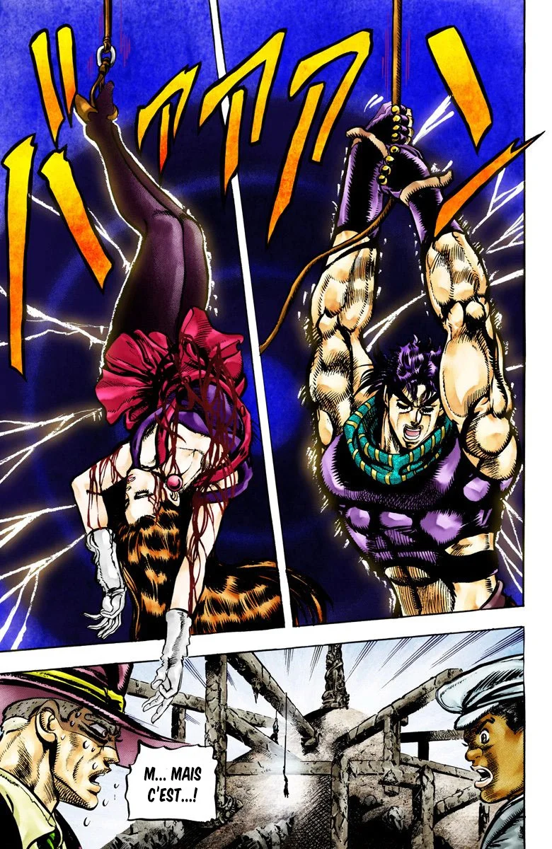 Read JoJo's Bizarre Adventure Part 2 Battle Tendency Official Colored FR Manga Online
